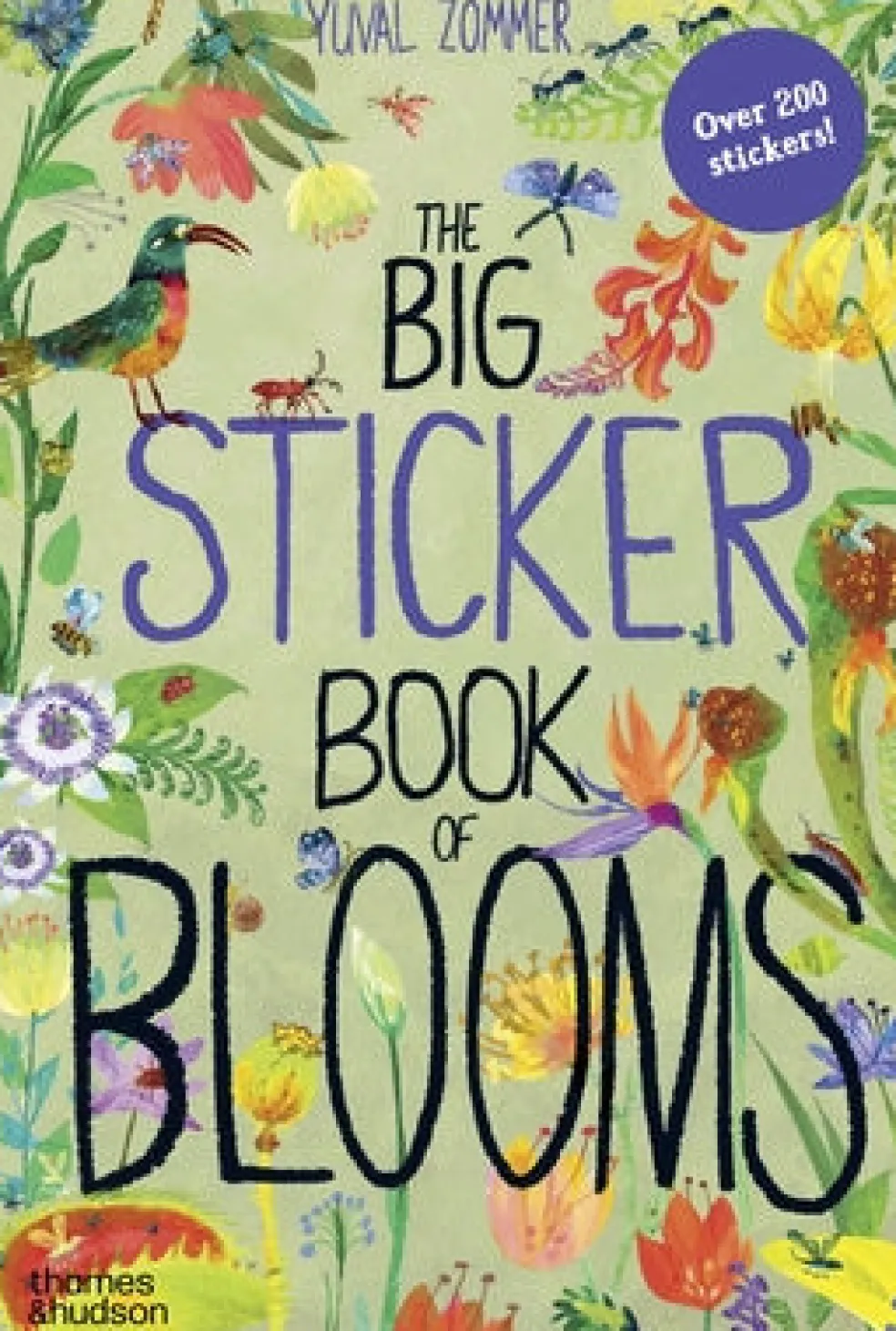 Big Sticker Book of Blooms, The