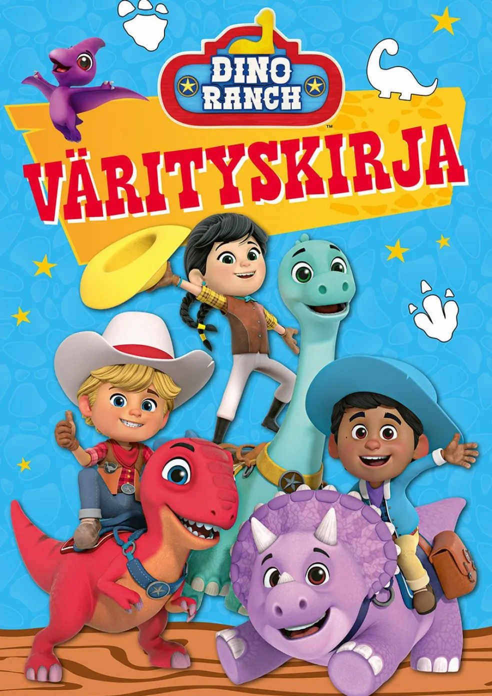 Dino Ranch - Dinofarmi Värityskirja
