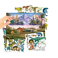 Dino World Tarrakirja Puffy