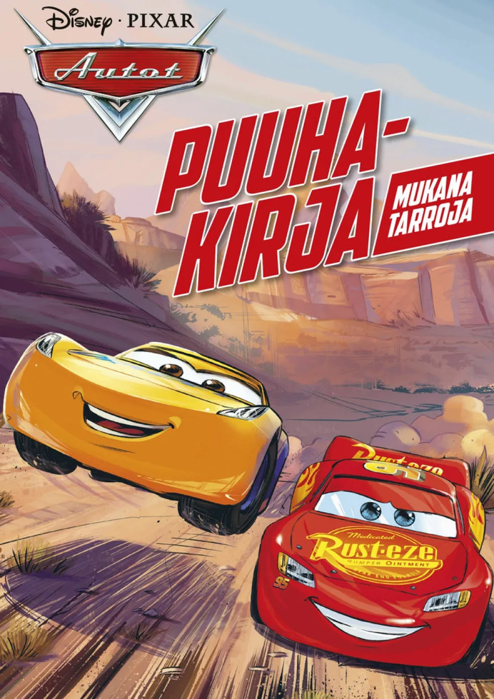 Disney Autot Puuhakirja