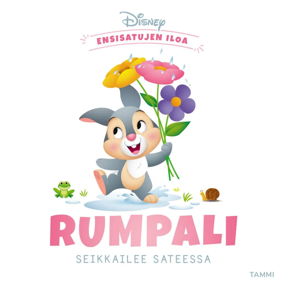 Disney. Ensisatujen iloa. Rumpali seikkailee sateessa