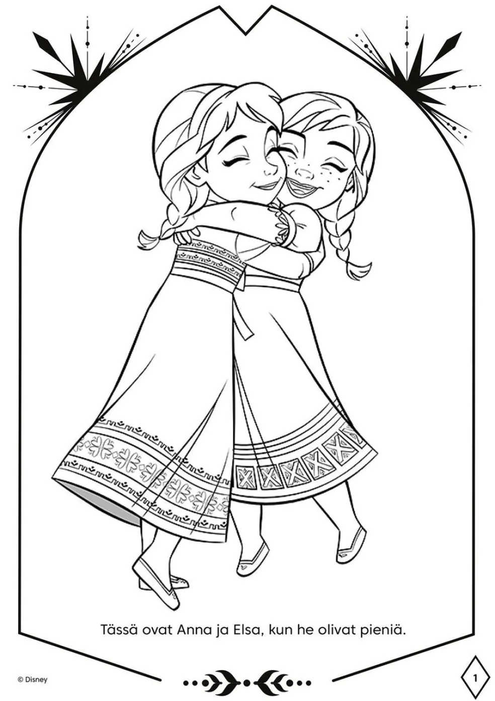 Disney Frozen Ystävyyden värejä