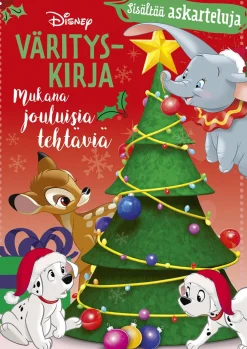 Disney Klassikot jouluinen värityskirja