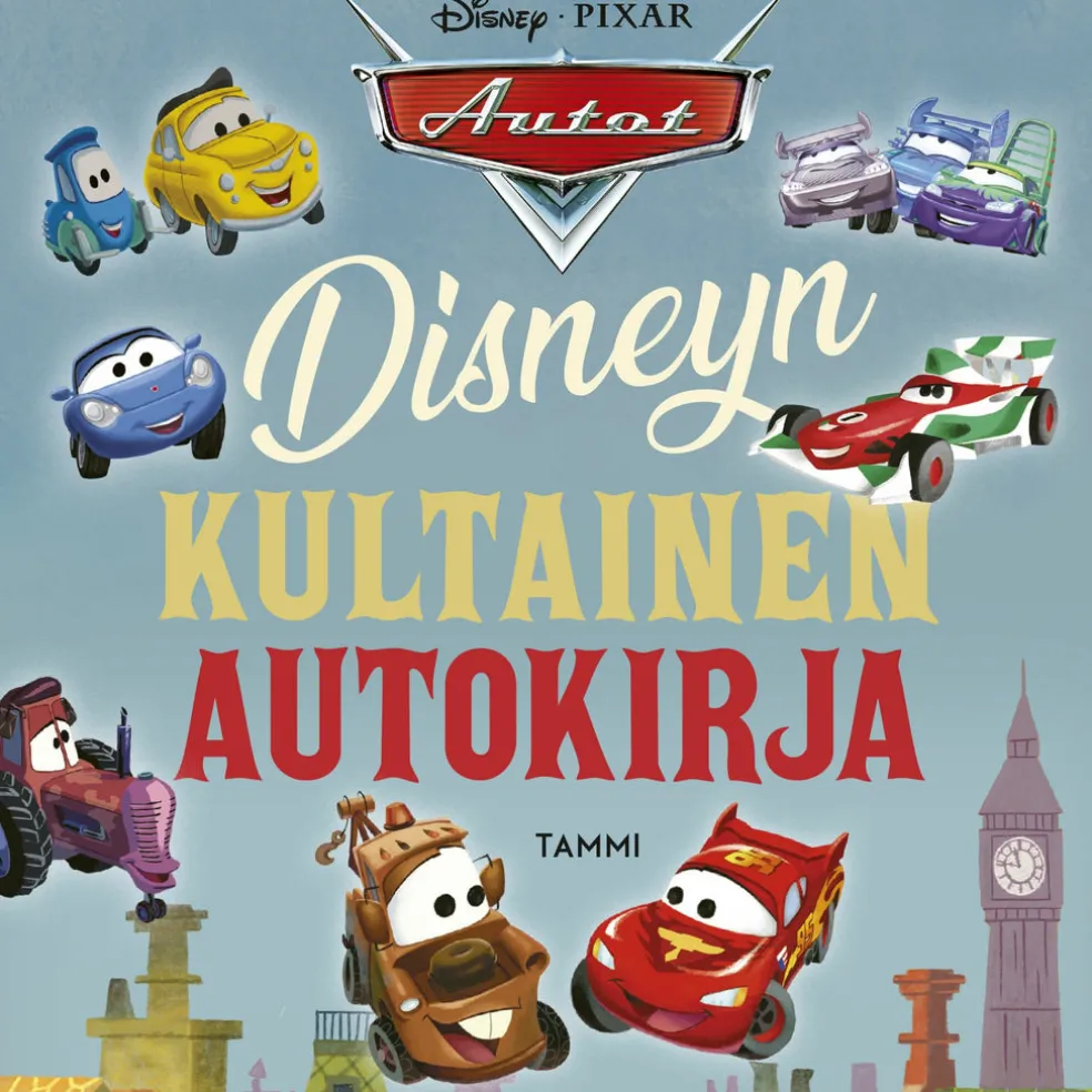 Disney Pixar Autot. Disneyn kultainen autokirja