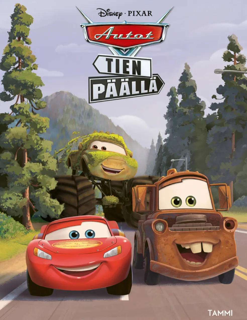 Disney Pixar Autot. Tien päällä