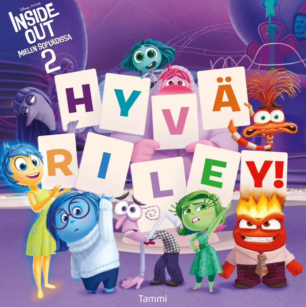 Disney Pixar. Inside Out 2. Hyvä Riley!