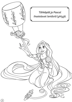 Disney Prinsessat Haaveiden värityskirja