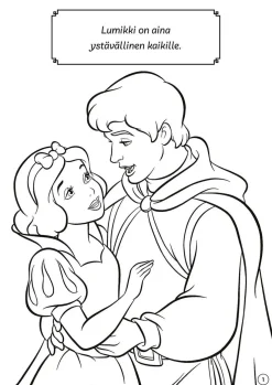 Disney Prinsessat Haaveiden värityskirja