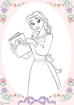 Disney Prinsessat Hauskat puuhat ja kauniit värit