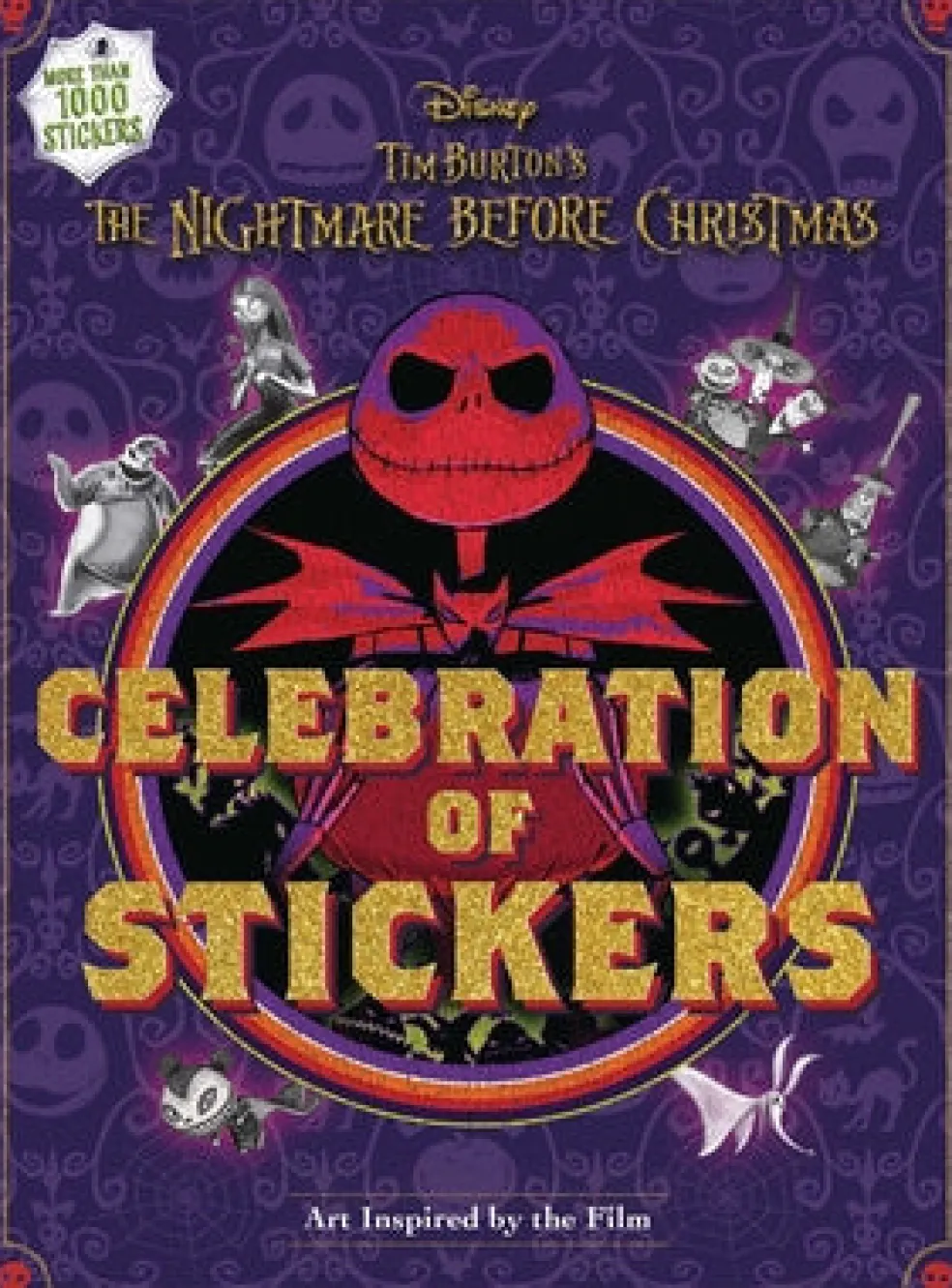 Disney Tim Burton's the Nightmare Before Christmas Celebration of Stickers