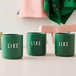 Favourite Cup Like Design Letters, vihreä