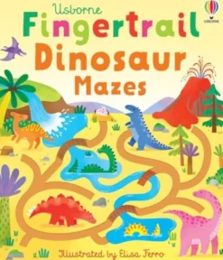 Fingertrail Dinosaur Mazes