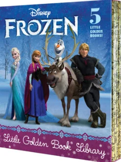 Frozen Little Golden Book Library (Disney Frozen): Frozen; A New Reindeer Friend; Olaf's Perfect Day; The Best Birthday Ever; Olaf Waits for Spring