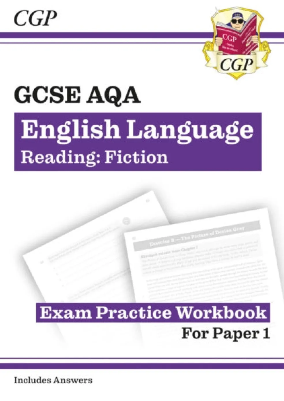 GCSE English Language AQA Reading Fiction Exam Practice Workbook (for Paper 1) - inc. Answers