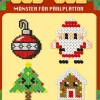 God jul : mönster för pärlplattor