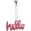 Heijastin MOIKO Hello pinkki