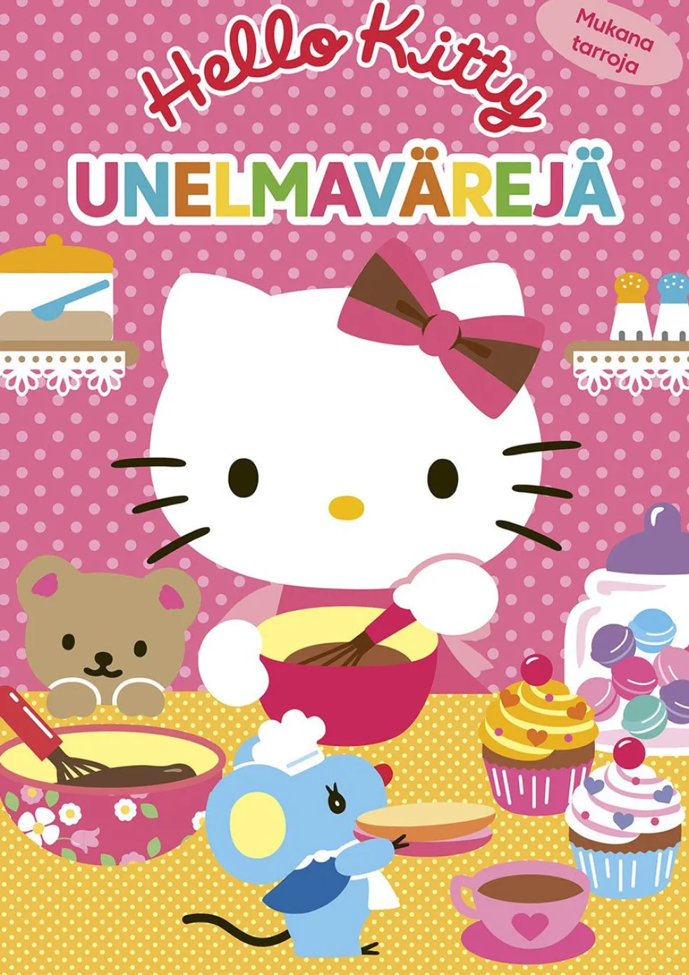 Hello Kitty Unelmavärejä värityskirja