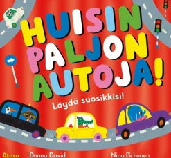 Huisin paljon autoja