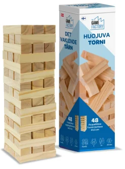 Huojuva torni metallirasiassa