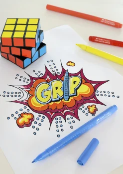 Huopakynä 20 kpl Grip Faber-Castell