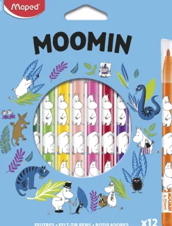 Huopakynä 12 kpl Maped Muumi