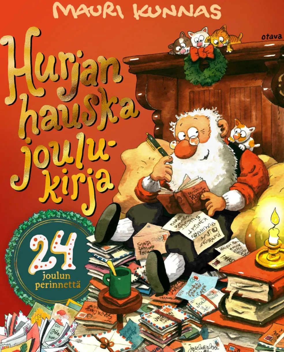 Hurjan hauska joulukirja