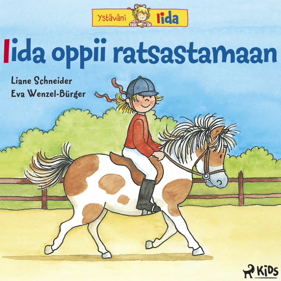 Iida oppii ratsastamaan