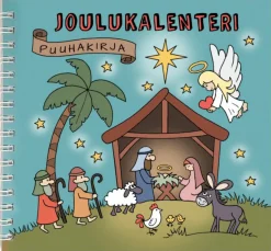 Joulukalenteri puuhakirja