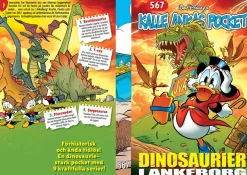 Kalle Ankas Pocket 567. Dinosaurier i Ankeborg