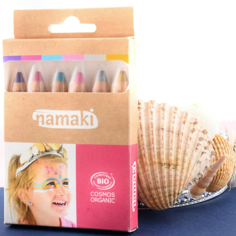 Kasvokynäsetti 6 kpl satumaailma Namaki