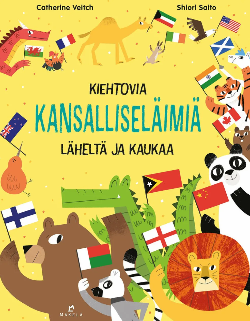 Kiehtovia kansalliseläimiä läheltä ja kaukaa