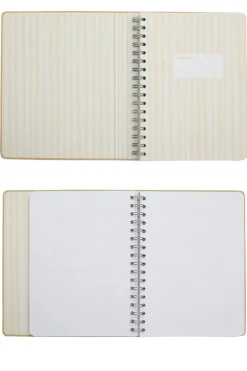 Kierremuistikirja Victorias Journals 16x22cm/192s pistesivut, beige
