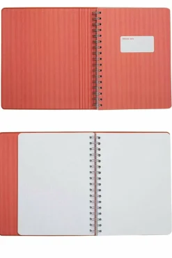 Kierremuistikirja Victorias Journals 16x22cm/192s pistesivut, punainen