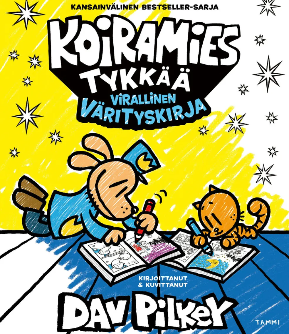 Koiramies tykkää. Virallinen värityskirja
