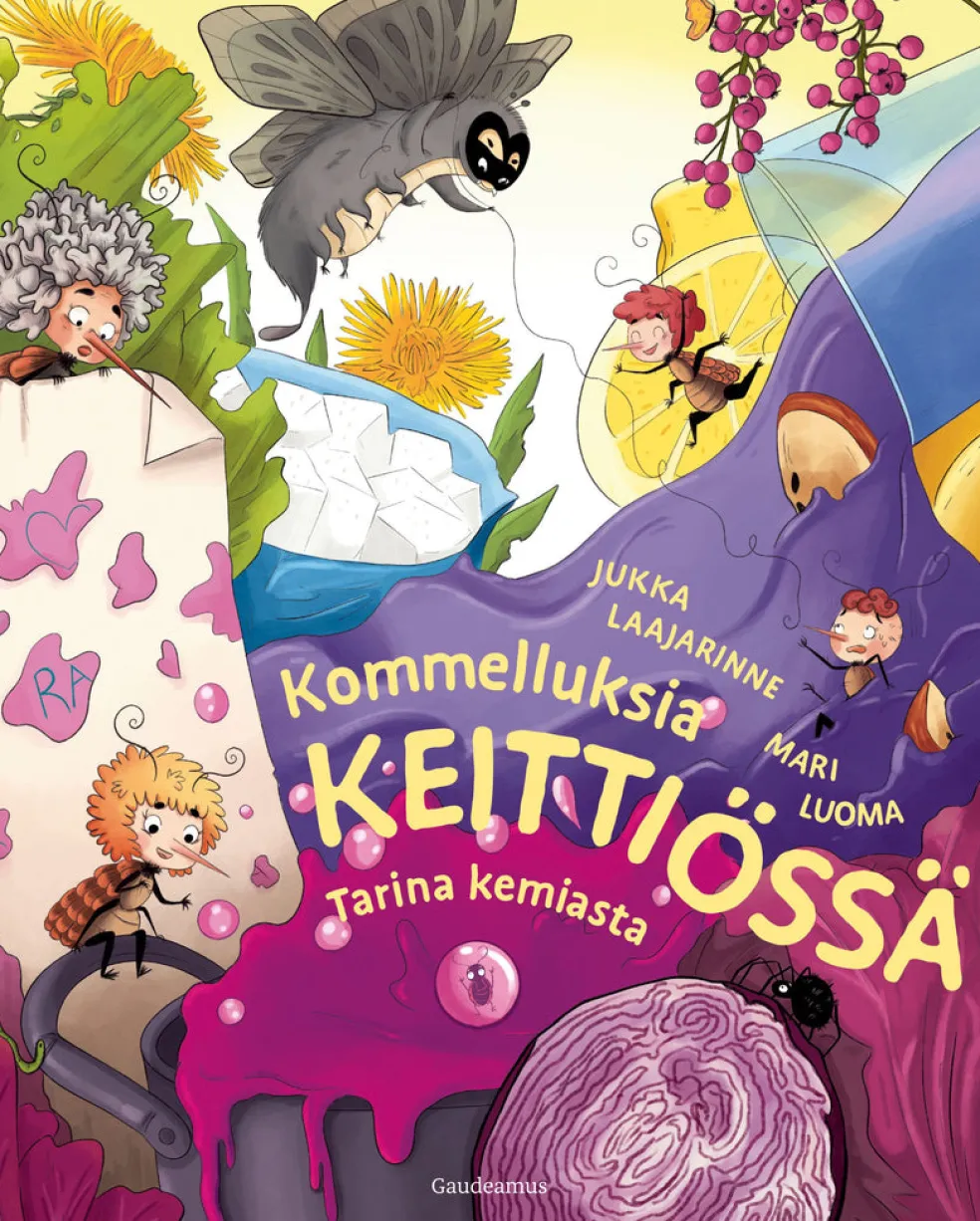 Kommelluksia keittiössä