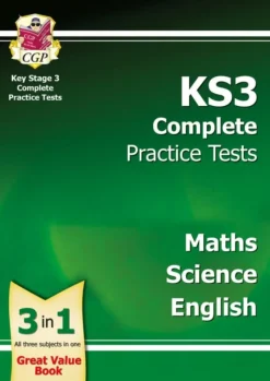 KS3 Complete Practice Tests - Maths, Science & English