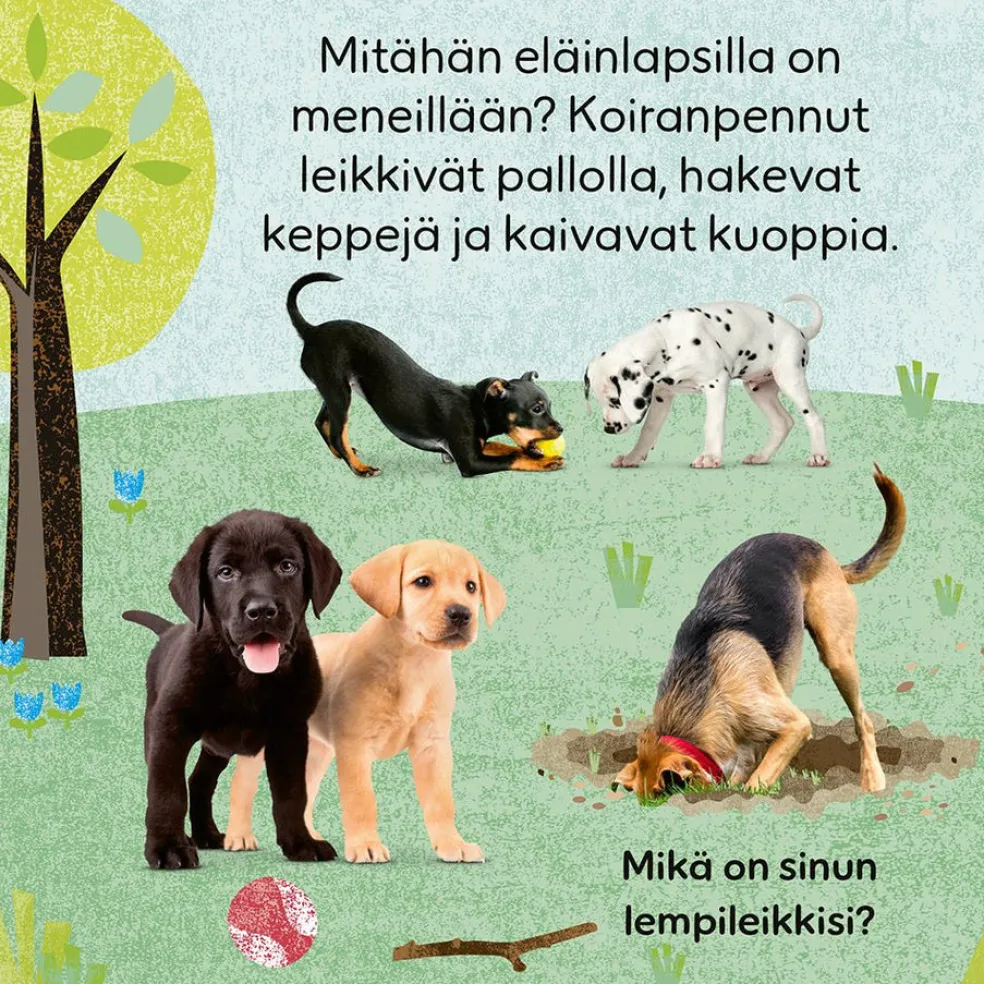 Käsin kosketeltavaa: Eläinlapsia