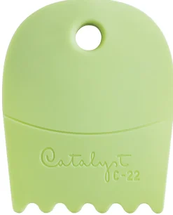Kuviointikampa No 22 vihreä Princeton Contour