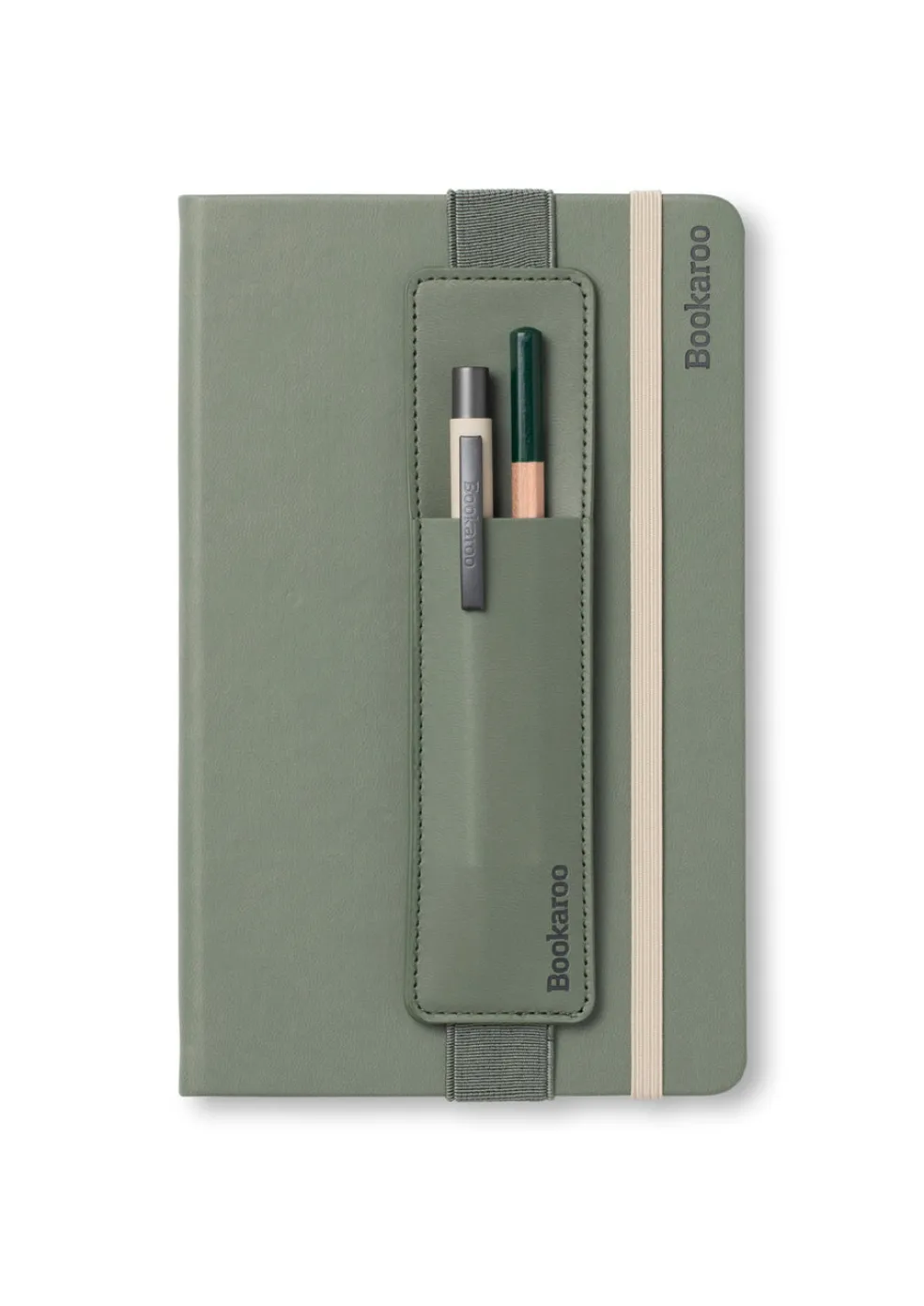 Kynätasku kirjan kanteen Fern Bookaroo