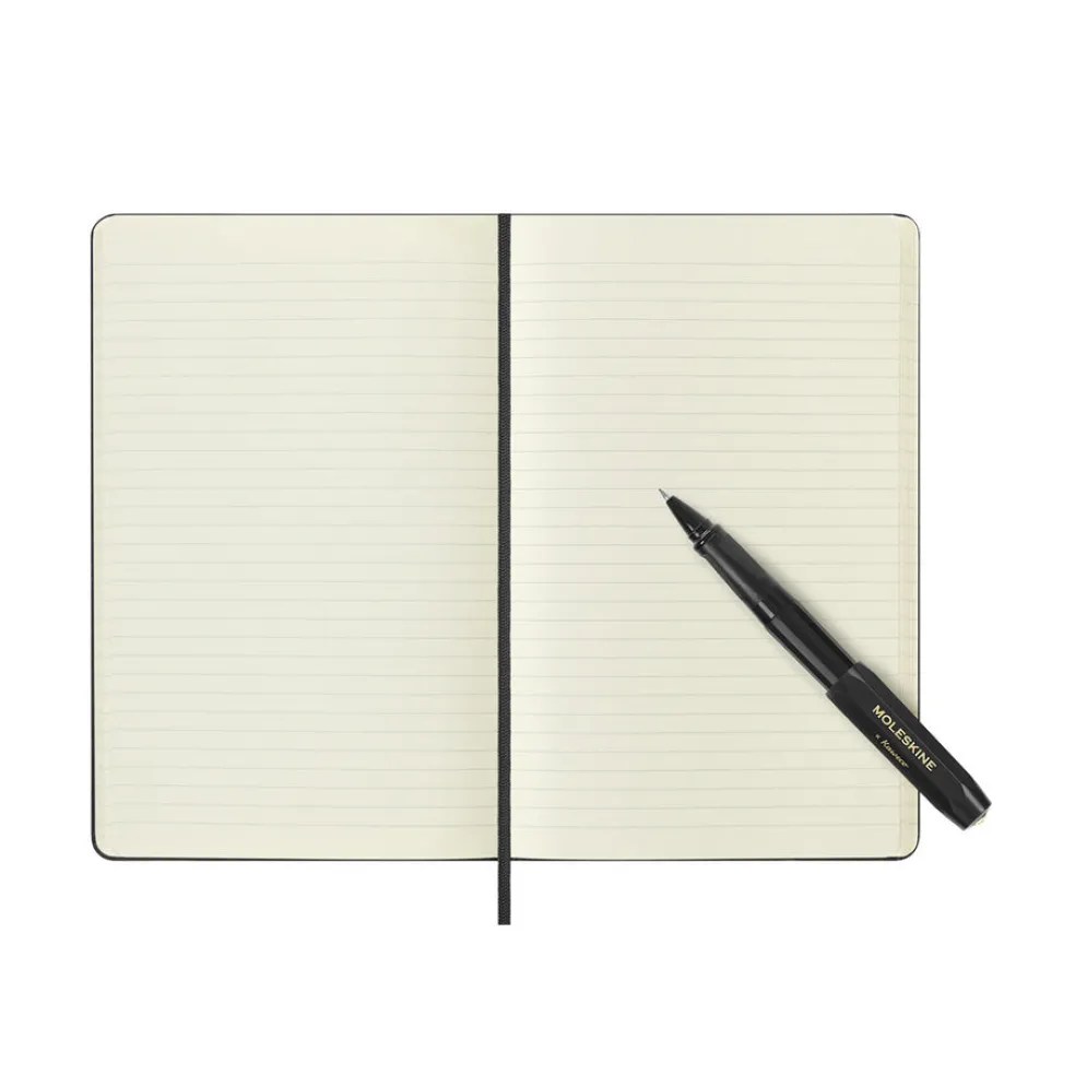 Lahjapakkaus muistikirja Moleskine ja kuulakärkikynä Kaweco