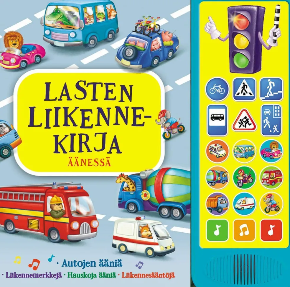 Lasten liikennekirja äänessä