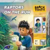 LEGO® Jurassic World™: Raptors on the Run Activity Book (with Kenji minifigure, baby raptor and accessories)