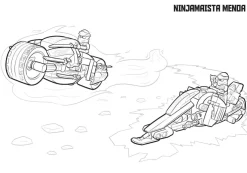 LEGO Ninjago Iso värityskirja