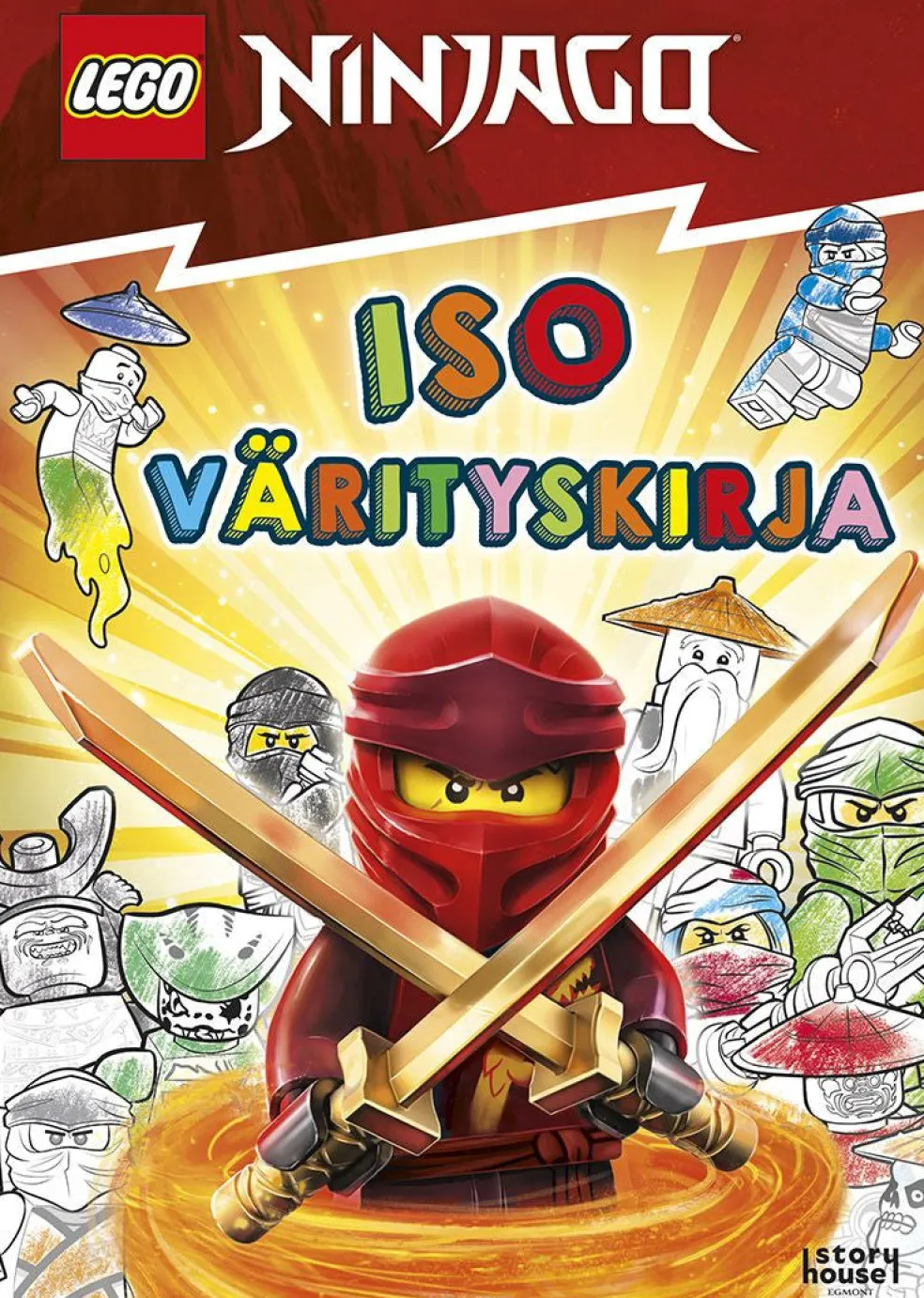 LEGO Ninjago Iso värityskirja