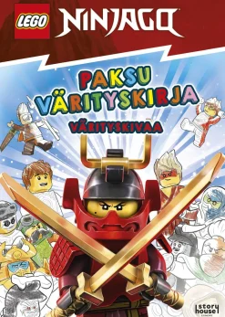 LEGO Ninjago Paksu värityskirja värityskivaa
