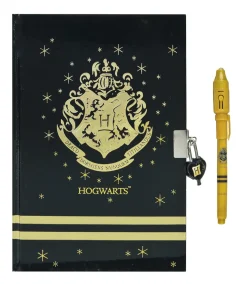 Lukollinen päiväkirja UV-kynällä Harry Potter