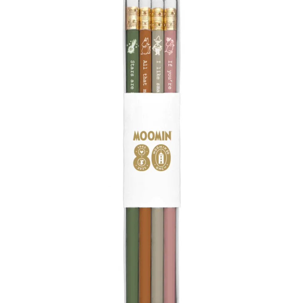 Lyijykynäsetti Muumi 80 vuotta