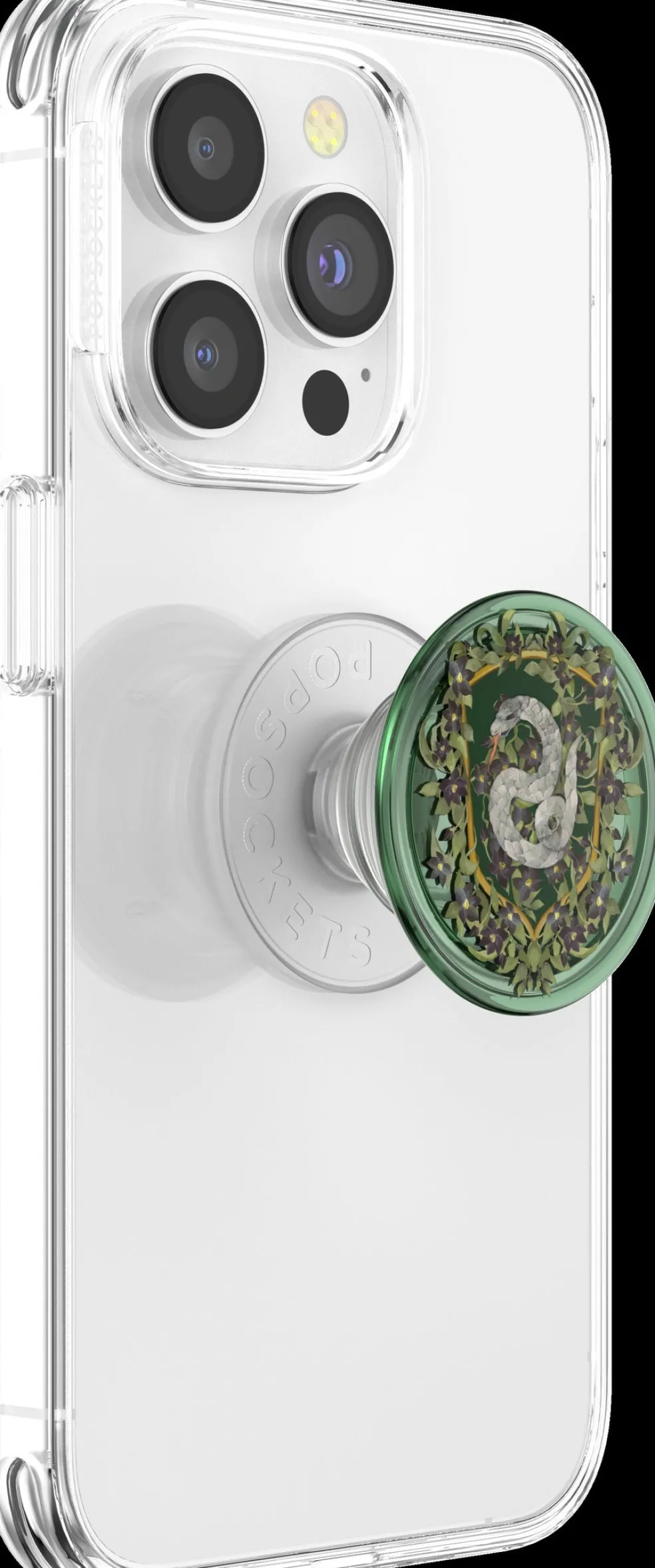 Älypuhelimen pidike PopGrip Slytherin Floral Crest Popsocket
