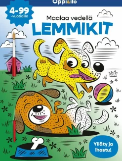 Maalaa vedellä LEMMIKIT -puuhakirja 4-99 v