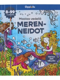 Maalaa vedellä Merenneidot - puuhakirja 8-99 v